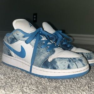 Nike Air Jordan 1 Low Washed Denim (GS) 3.5y